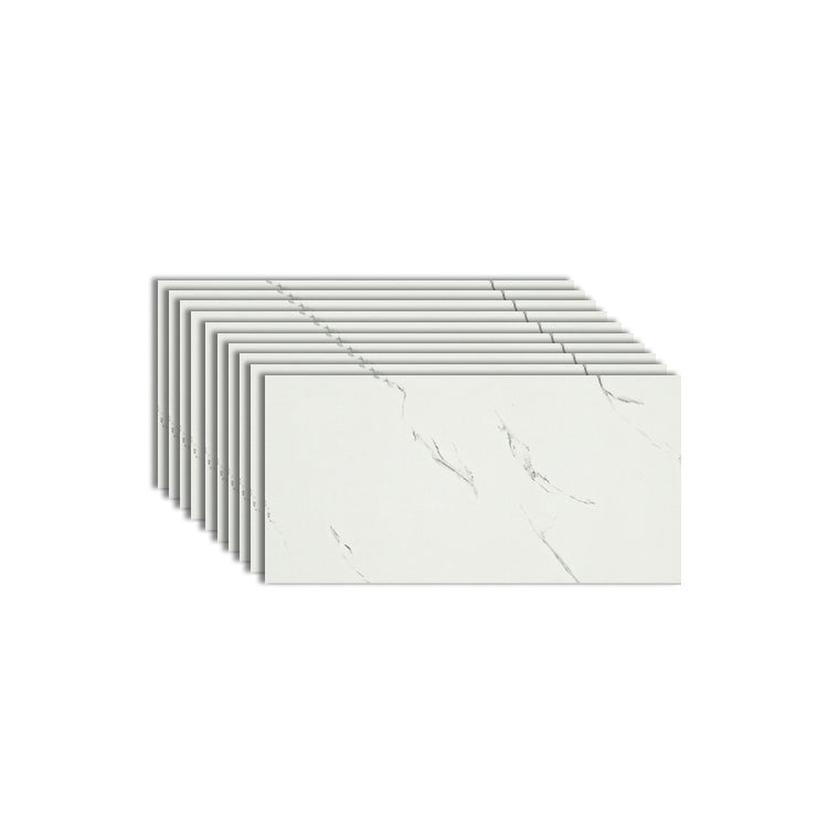 Frendorf | 10er-Pack PVC rechteckige Peel & Stick U-Bahn-Fliese Küchen- und Badezimmer-Rückwand