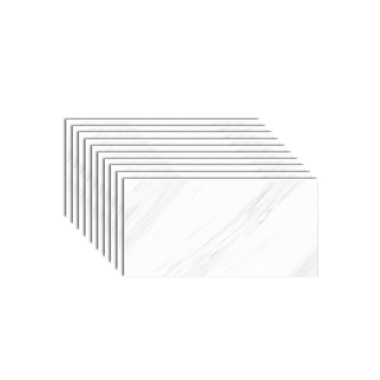 Frendorf | 10er-Pack PVC rechteckige Peel & Stick U-Bahn-Fliese Küchen- und Badezimmer-Rückwand