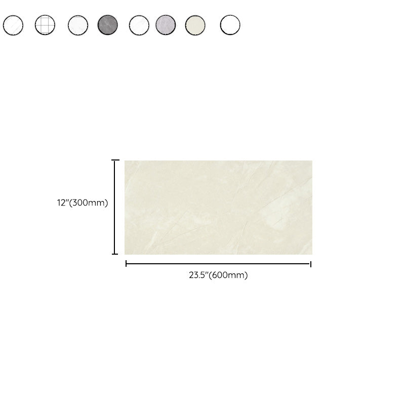 Frendorf | 10er-Pack PVC rechteckige Peel & Stick U-Bahn-Fliese Küchen- und Badezimmer-Rückwand