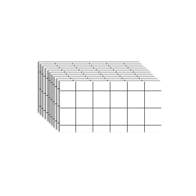 Frendorf | 10er Pack PVC Rechteckige Peel & Stick U-Bahnfliese Küche und Bad