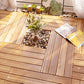 Frendorf | Parkett Kiefer Bodenfliese Wasserfest Klickverschluss Tradition Holzboden für Wohnzimmer