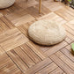 Frendorf | Kiefer Fußbodenfliese Wasserabweisend Klick-Lock Tradition Holzboden für Wohnzimmer