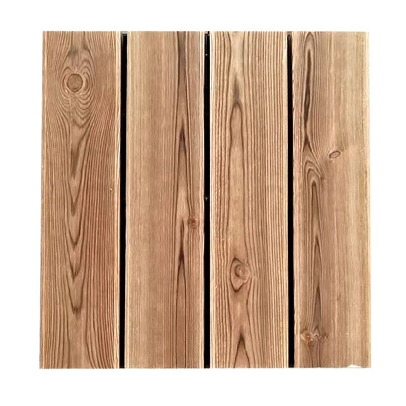 Frendorf | Kiefer Fußbodenfliese Wasserabweisend Klick-Lock Tradition Holzboden für Wohnzimmer