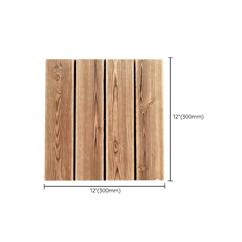 Frendorf | Kiefer Fußbodenfliese Wasserabweisend Klick-Lock Tradition Holzboden für Wohnzimmer