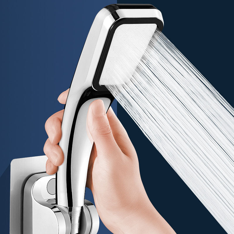 Frendorf | Traditionelle Handbrause Metall Handheld Duschkopf mit quadratischer Form