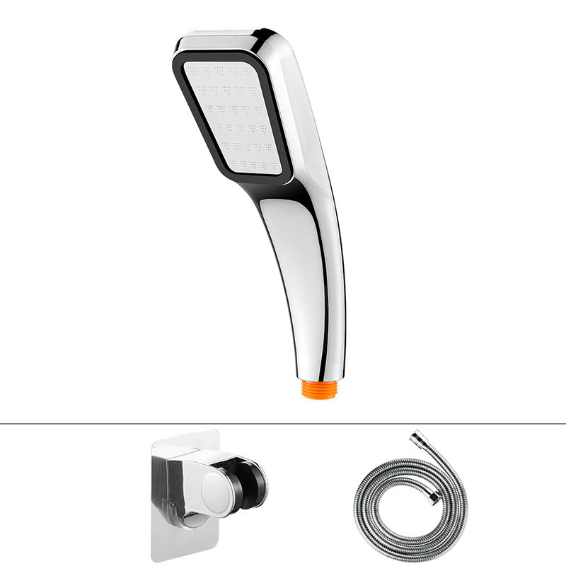Frendorf | Traditionelle Handbrause Metall Handheld Duschkopf mit quadratischer Form