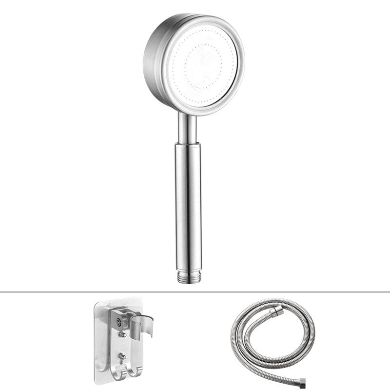 Frendorf | Klassische Duschkopf Runde Metall Handheld Duschkopf in Silber