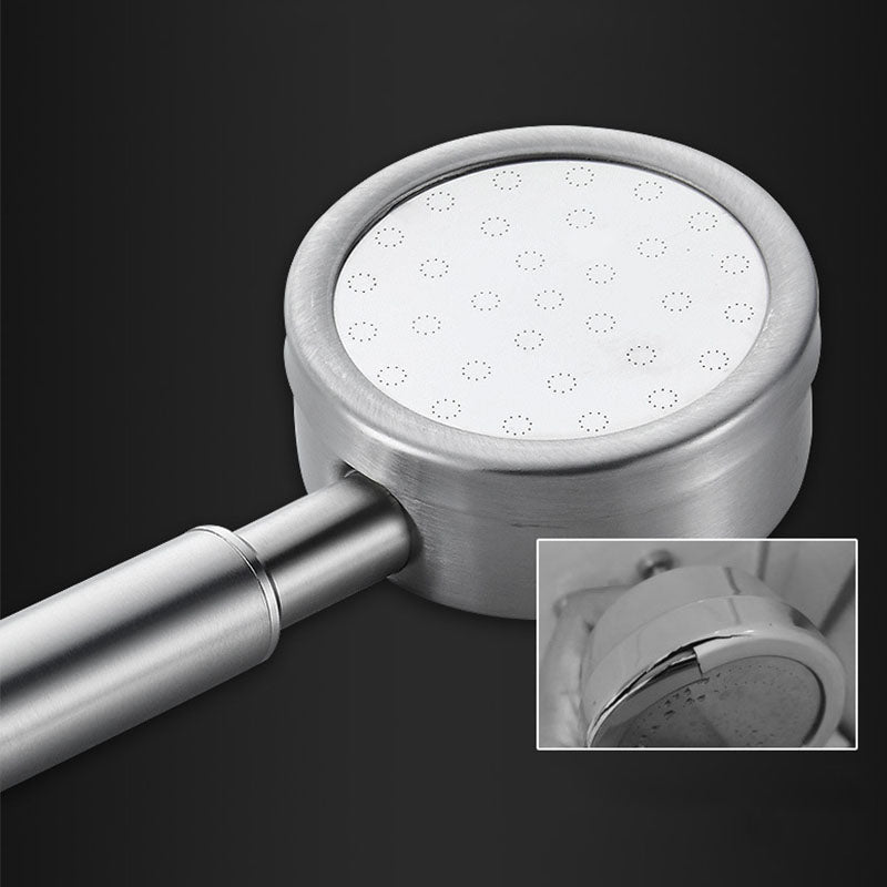 Frendorf | Klassische Duschkopf Runde Metall Handheld Duschkopf in Silber