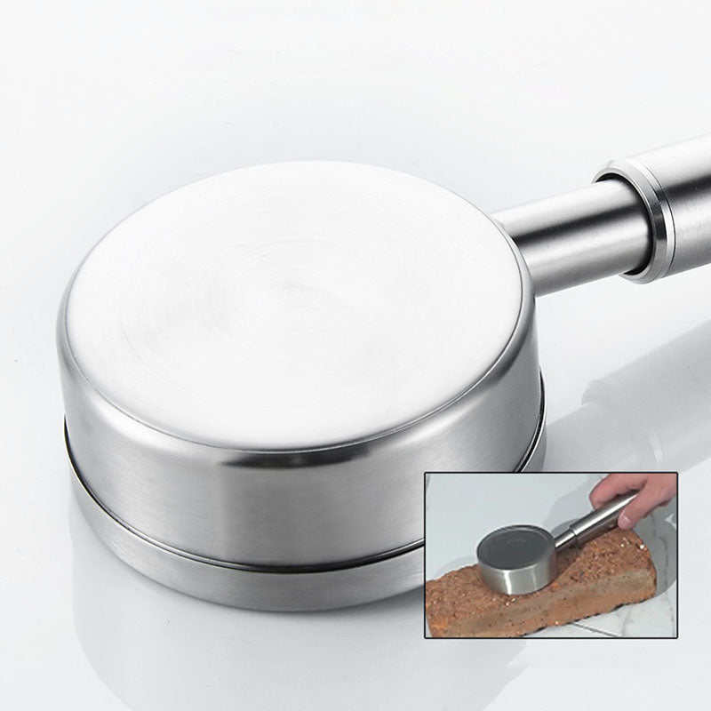 Frendorf | Klassische Duschkopf Runde Metall Handheld Duschkopf in Silber