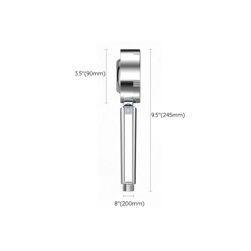 Frendorf | Metall Duschköpfe Runde Handheld Verstellbare Duschköpfe mit Selbstreinigung