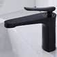 Frendorf | 1 Griff Vollkupfer Badezimmer Waschbecken Wasserhahn Nordic Modern Vanity Wasserhahn mit Abfluss