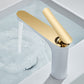 Frendorf | 1 Griff Vollkupfer Badezimmer Waschbecken Wasserhahn Nordic Modern Vanity Wasserhahn mit Abfluss