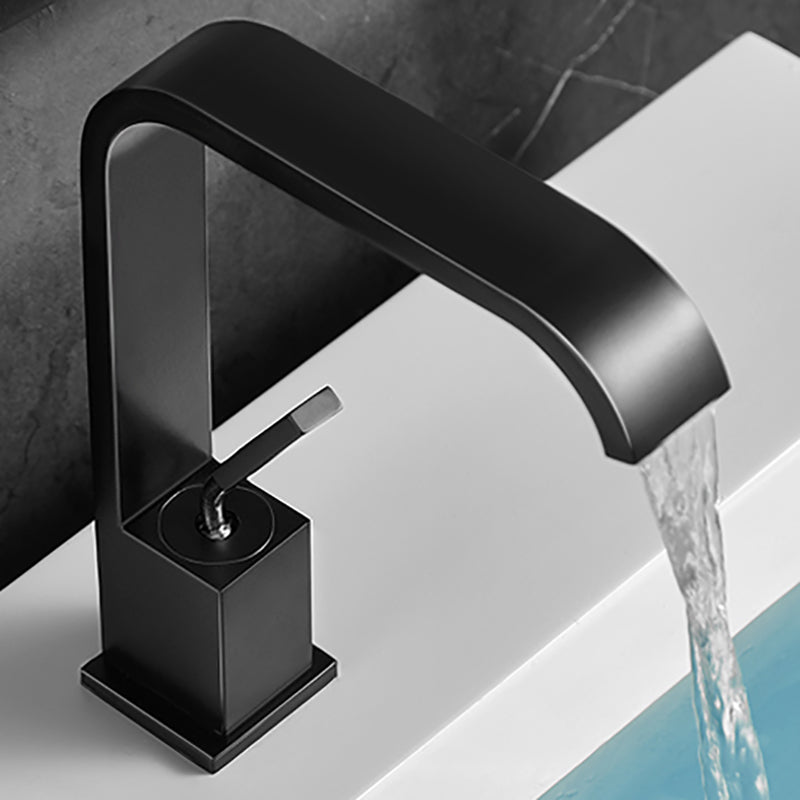 Frendorf | Wasserfallauslauf Weit verbreiteter Waschbeckenarmatur Moderne Metall Weit verbreiteter Spülbeckenarmatur