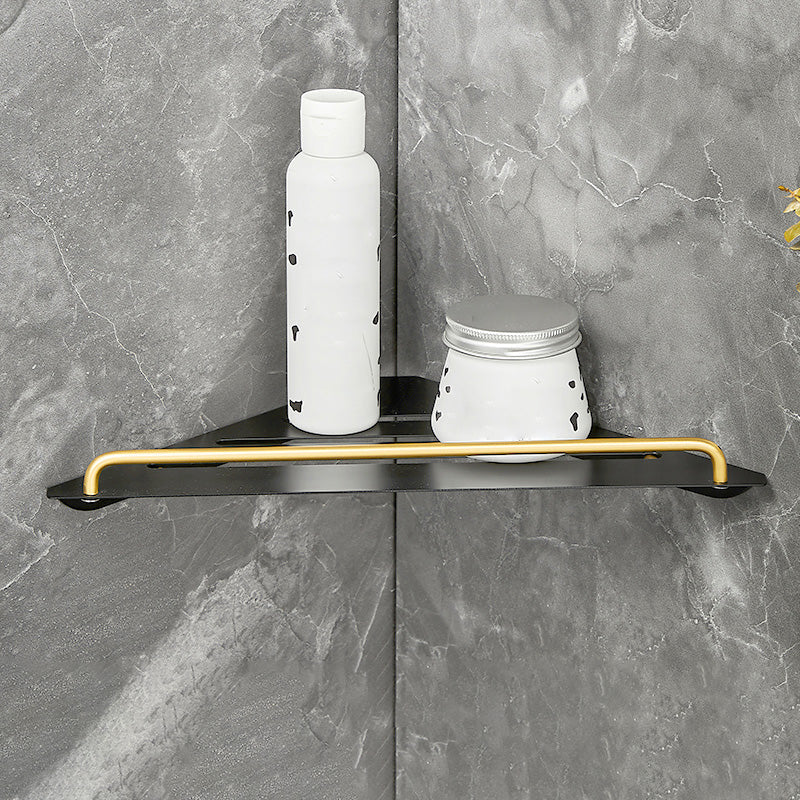 Frendorf | 5-teiliges modernes Badezimmerzubehör Set aus schwarzem Messing Badezimmerhardware