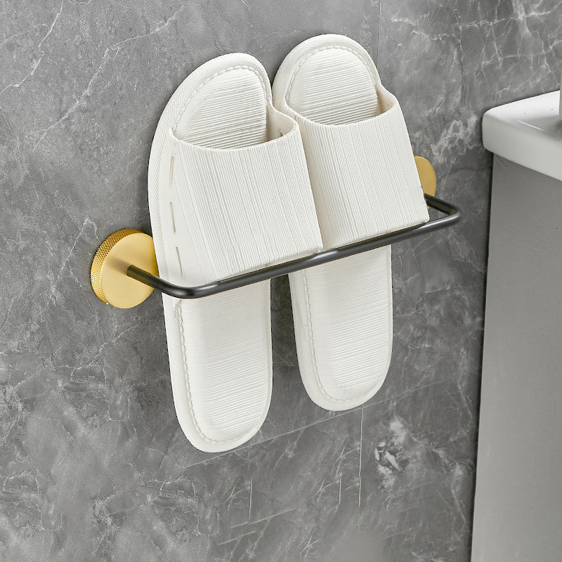Frendorf | 5-teiliges modernes Badezimmerzubehör Set aus schwarzem Messing Badezimmerhardware