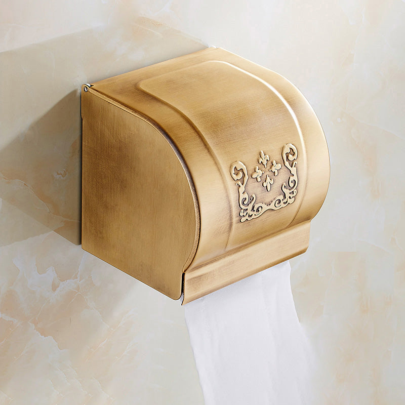 Frendorf | Traditionelles Badezimmerzubehör Set Gold Badezimmerzubehör Kit