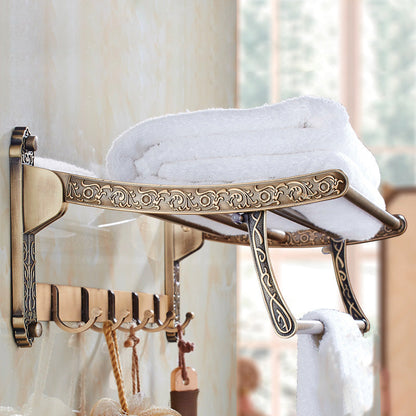 Frendorf | Traditionelles Badezimmerzubehör Set Gold Badezimmerzubehör Kit