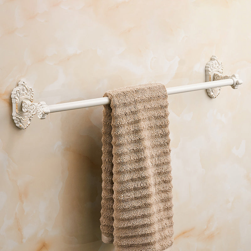 Frendorf | Traditionelles Badzubehör Set Weiß Badezimmeraccessoires Hardware Set