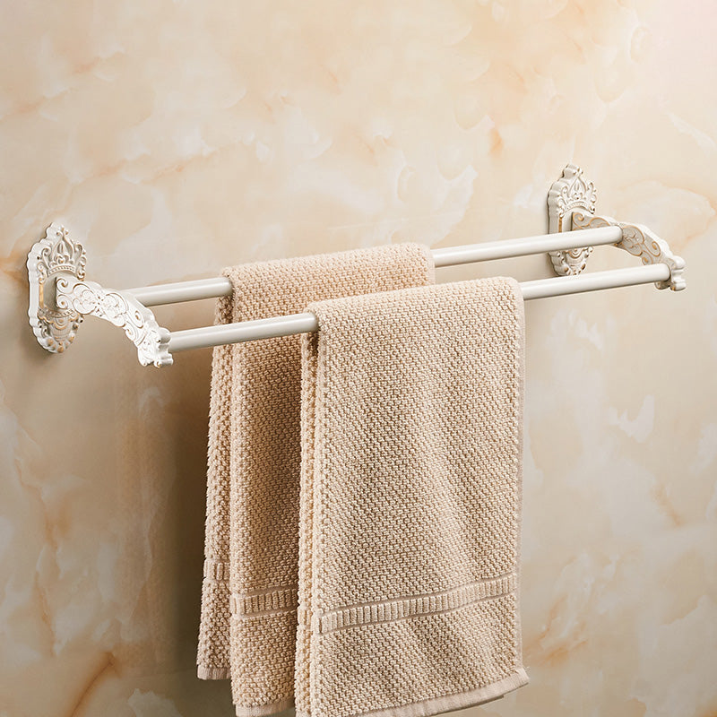 Frendorf | Traditionelles Badzubehör Set Weiß Badezimmeraccessoires Hardware Set