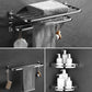 Frendorf | Modernes Badezimmer-Zubehörset Silber Badezimmerzubehör Hardware-Set
