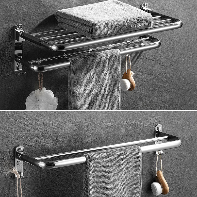 Frendorf | Modernes Badezimmer-Zubehörset Silber Badezimmerzubehör Hardware-Set