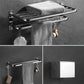 Frendorf | Modernes Badezimmer-Zubehörset Silber Badezimmerzubehör Hardware-Set