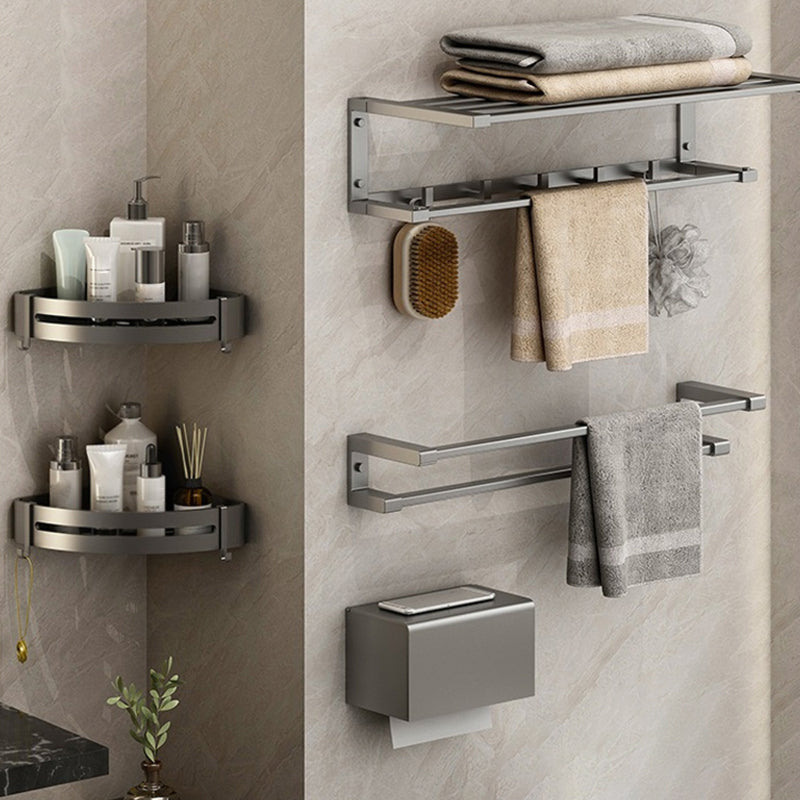 Frendorf | Modernes Badezimmerzubehör Set Graue Badezimmeraccessoires Hardware Set