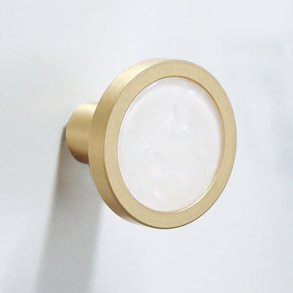 Frendorf | Poliertes Messing Badezimmerzubehör Set Marmor Badezimmerhardware