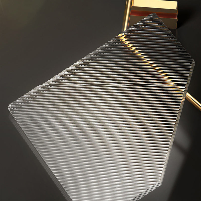 Frendorf | Badezimmer Zubehör Set in Gold Metall und Acryl Badzubehör Set