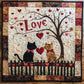 Love Cat Tagesdecke