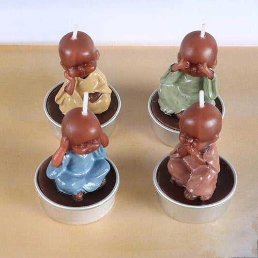Frendorf | 6Pcs Mini Buddha Kerzen