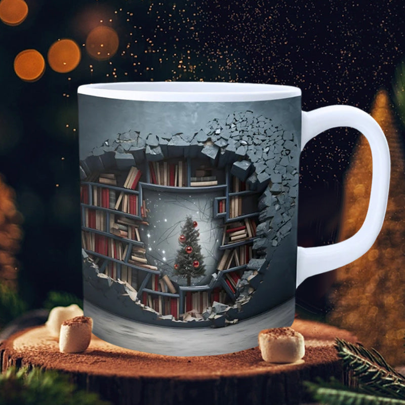 Frendorf | 3D Bücherregal Kaffeetasse