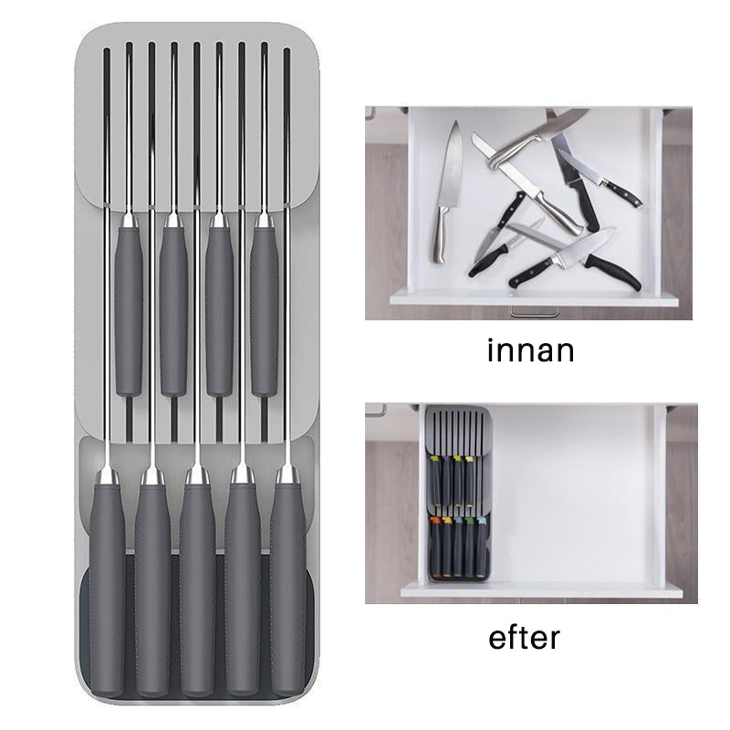 Küchenaufbewahrungstablett für Messer