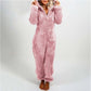 Frendorf | Plüsch-Fleece-Strampler, einteiliger Pyjama für Damen