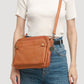 Frendorf | Drei-Lagen-Leder-Crossbody-Schulter- & Clutch-Tasche
