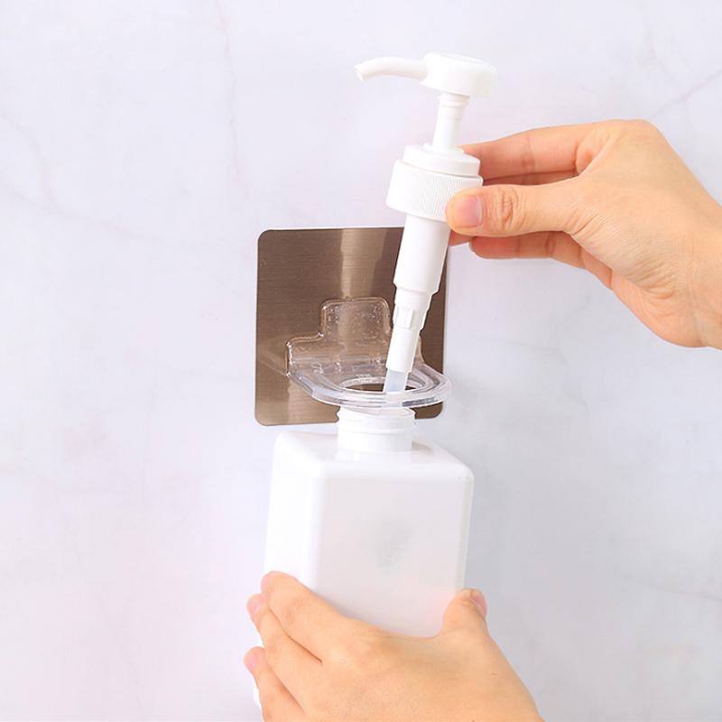 Frendorf | Multifunktionaler Pumpflaschen-Spenderhalter Shampoo-Halter