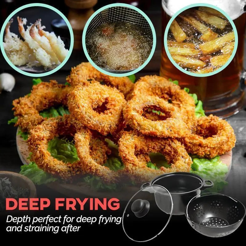 Frendorf |  Koch- und Dampftopf mit integriertem Sieb