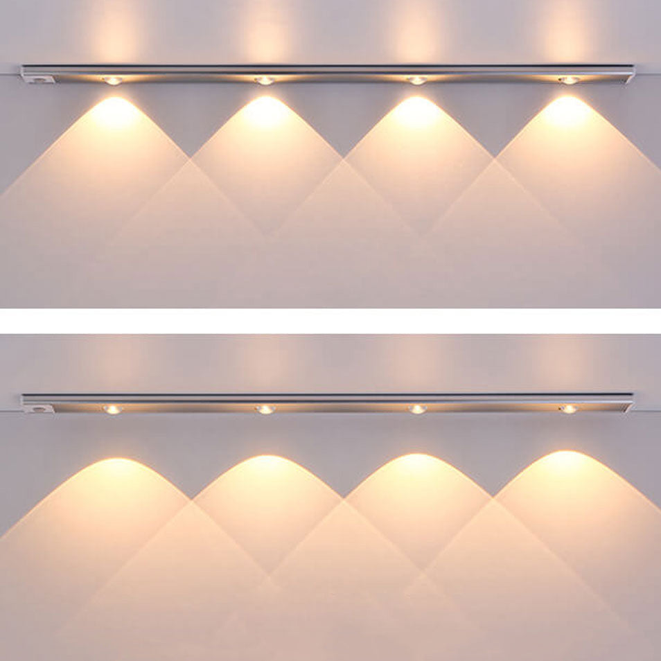 Frendorf | GlowWave Smart LED Lichtleiste | Ultradünn | Bewegungssensor | Wiederaufladbar | Verschiedene Größen