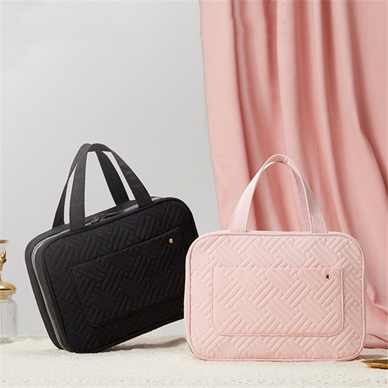 Frendorf | Perfekt für Reisen - Kulturtasche für Damen mit Aufhängehaken