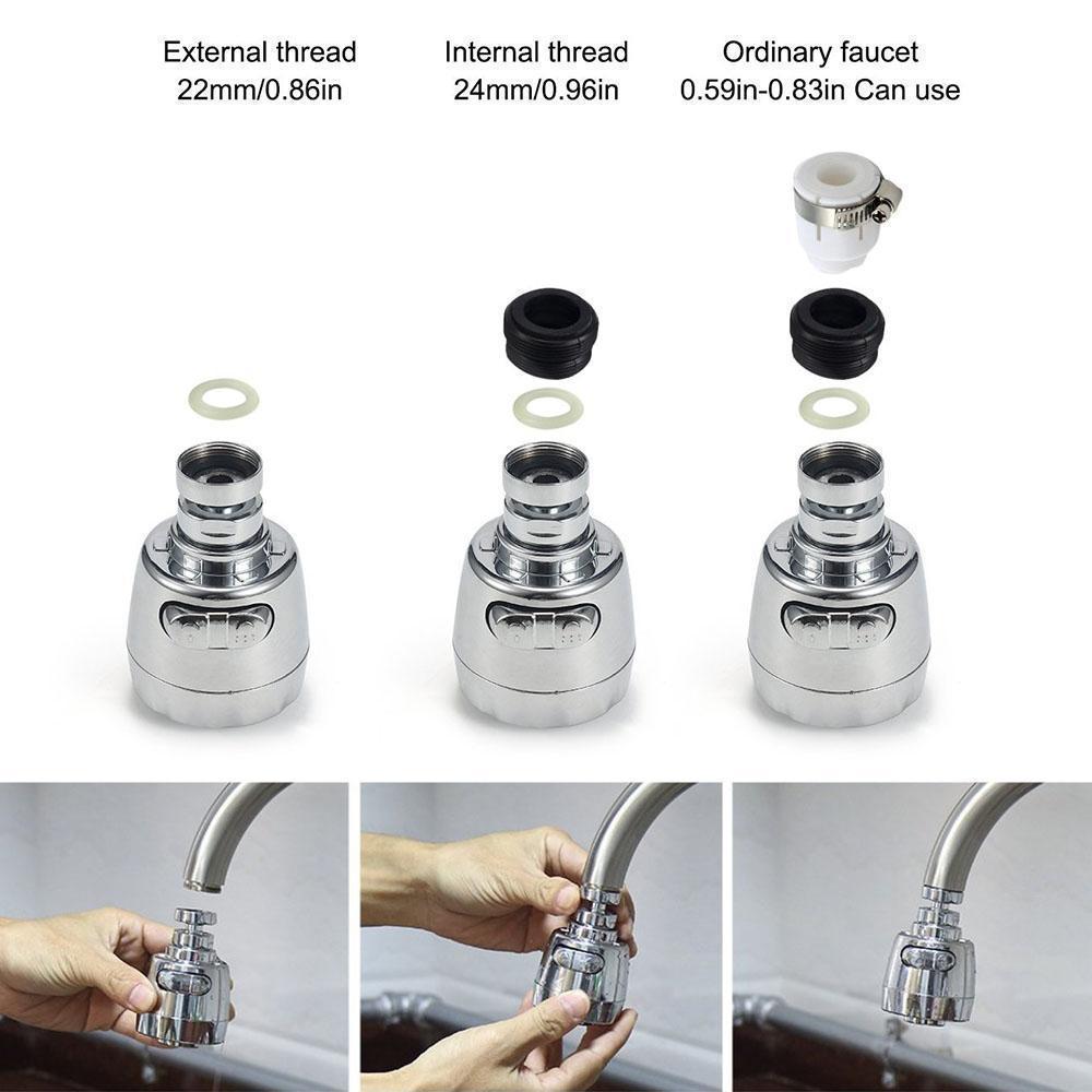 Frendorf | 360° drehbarer wassersparender Wasserhahn