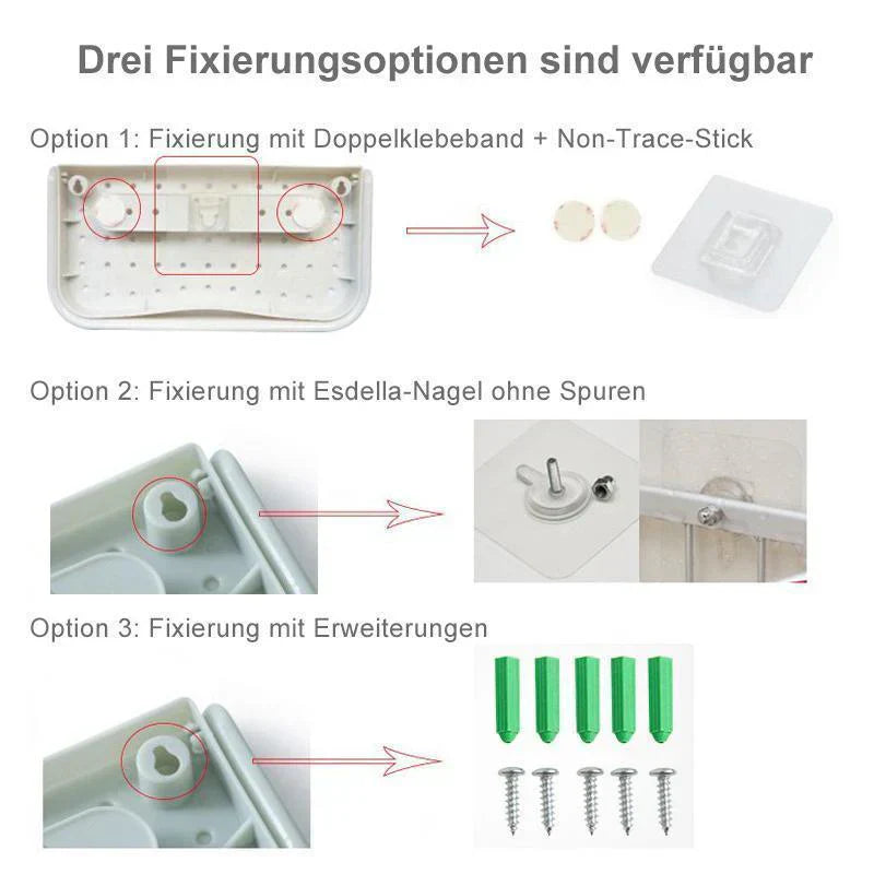 Frendorf | Schuhregal mit Wandhalterung zur Platzersparnis