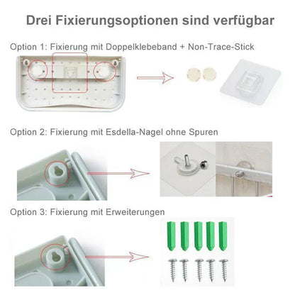 Frendorf | Schuhregal mit Wandhalterung zur Platzersparnis