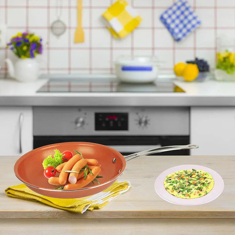 Frendorf | Beschichtete Runde Pfanne mit Antihaft-Effekt