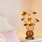 Frendorf | RoséLumina Aluminium LED Tischlampe | Elegantes Design | Stimmungslicht | Leselampe | Deko für Zuhause