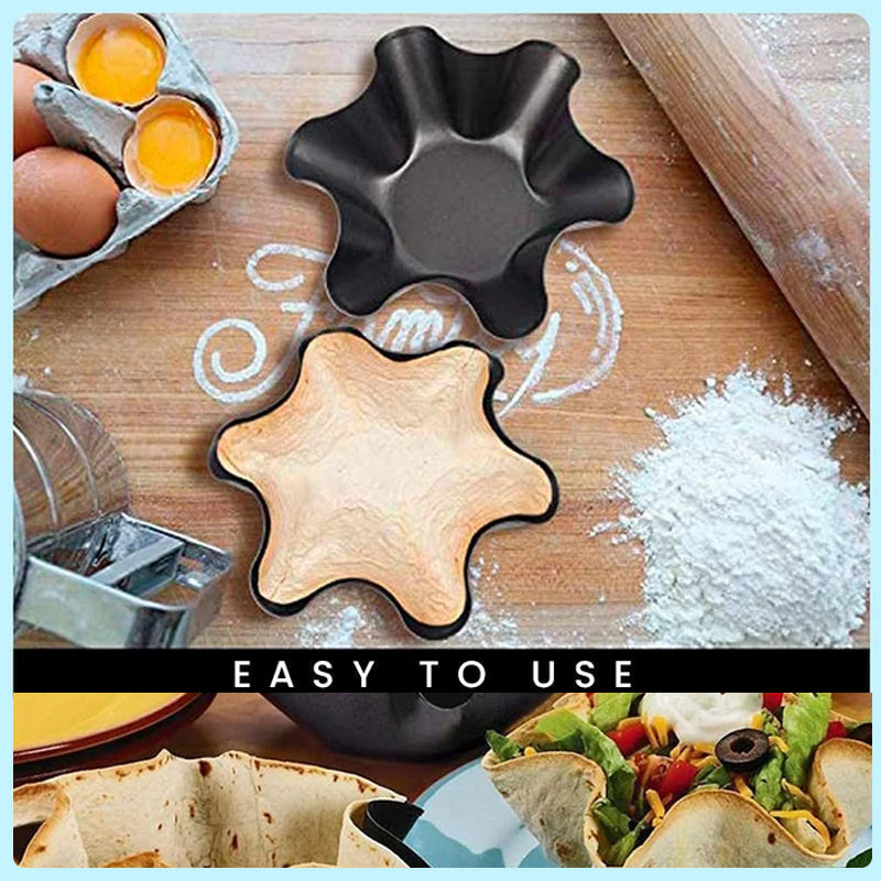 Frendorf | Blütenblattform Carbonstahl Backschüssel