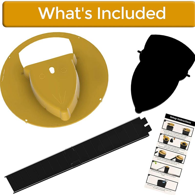 Frendorf | Auto Reset Flip N Slide Eimerdeckel/Rattenfalle