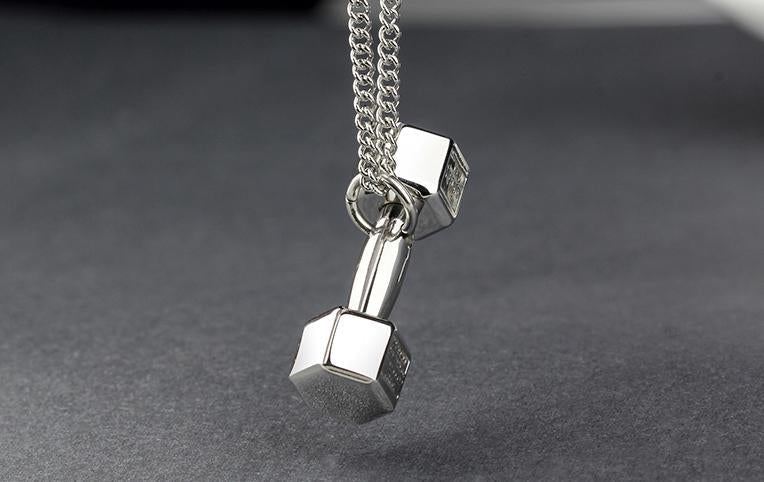 Frendorf | Coolste Kurzhantel-Halskette für Fitness-Liebhaber