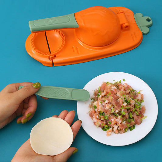 Frendorf | 2-in-1 Kreatives Haushalts-Handgemachtes Teigtaschen-Werkzeug