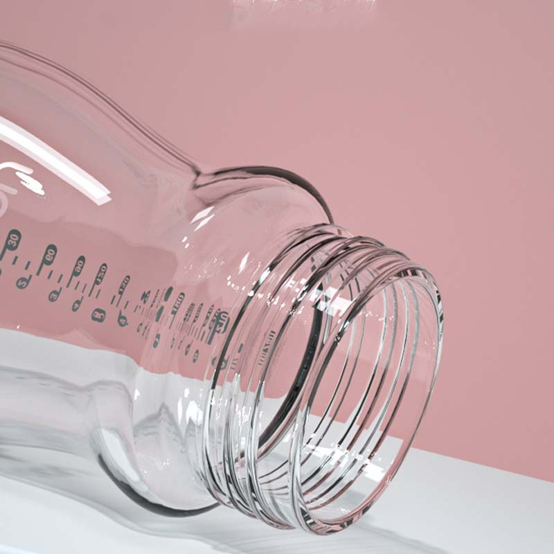 Frendorf | Baby Trinkflasche mit Griffen –  Silikon mit Weichem Sauger & Tiermotiv