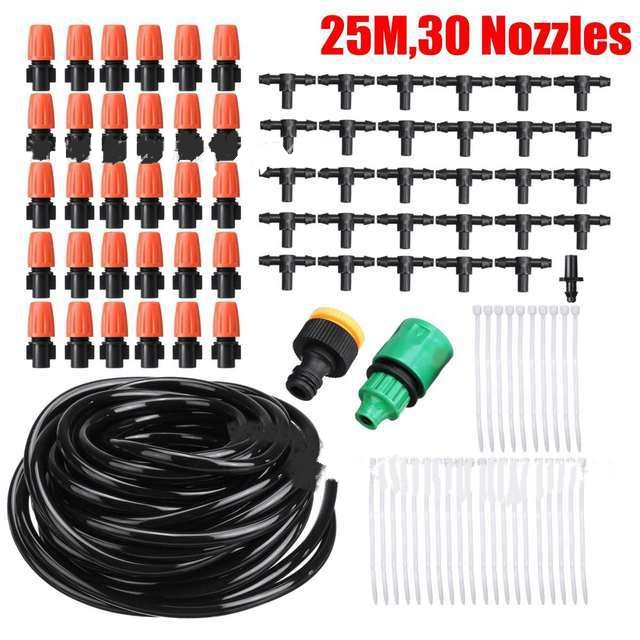 Frendorf | Automatisches Bewässerungssystem Set – Tropfbewässerung für Gartenpflanzen